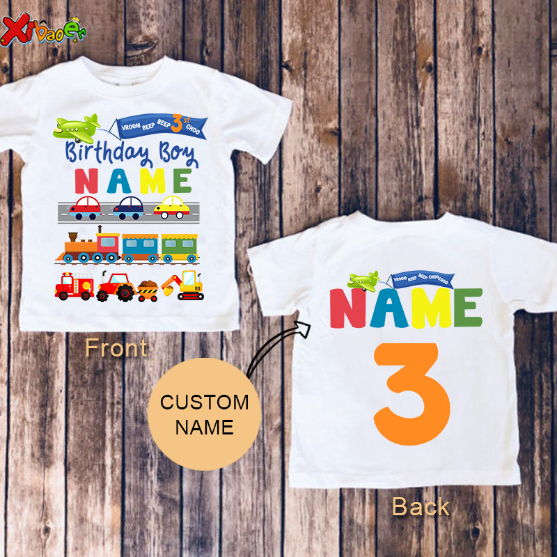 Baby Products Name - Игрушечная машинка, рубашка для детей, мультяшная