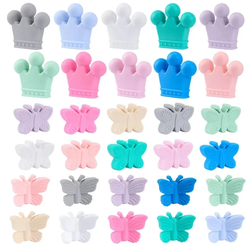 Baby Products In Sale - ГОРЯЧАЯ ПРОДАЖА 10 шт./лот силиконовые бусины