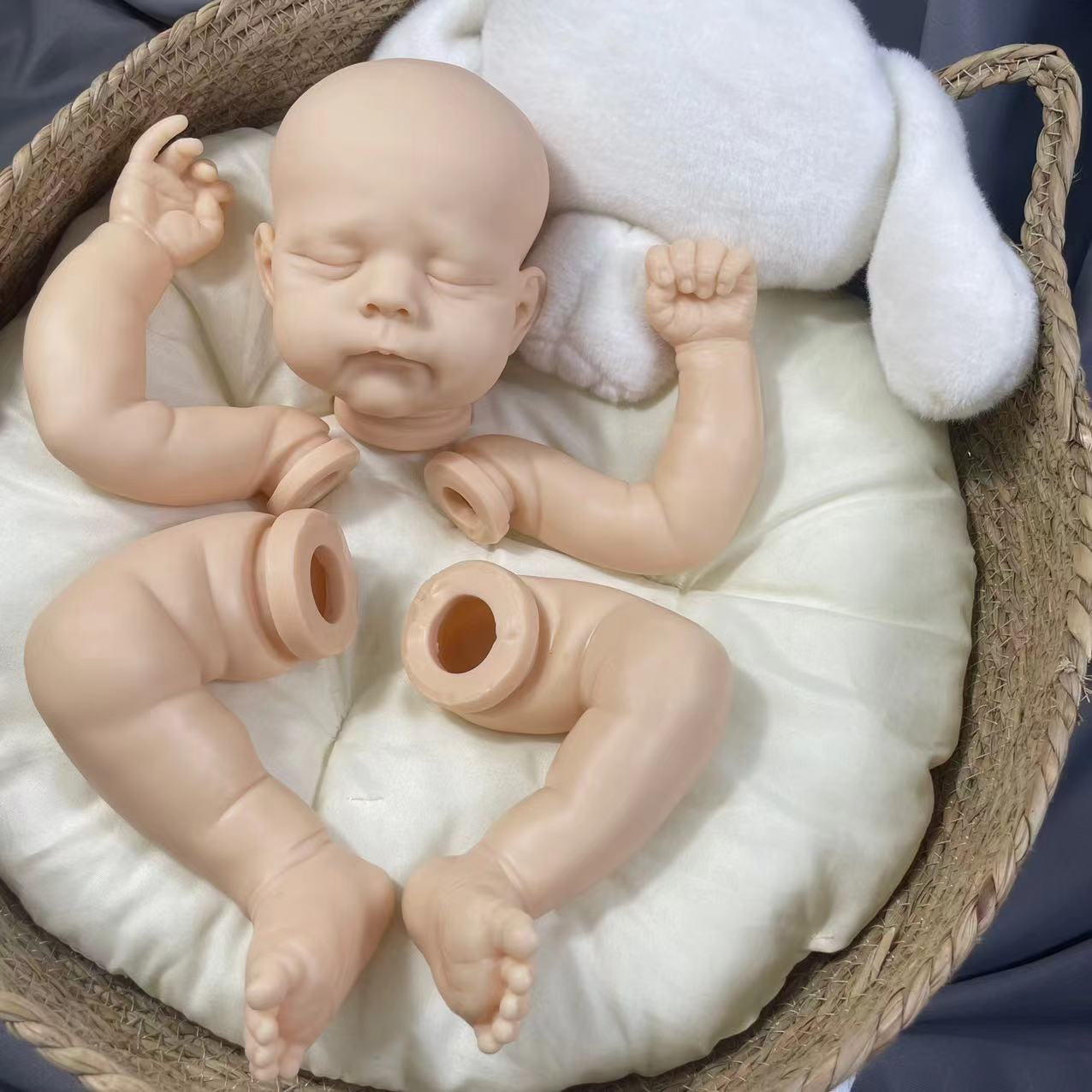 Baby Products Kit For Newborn - Комплект виниловых кукол Reborn, 21 дюйм,
