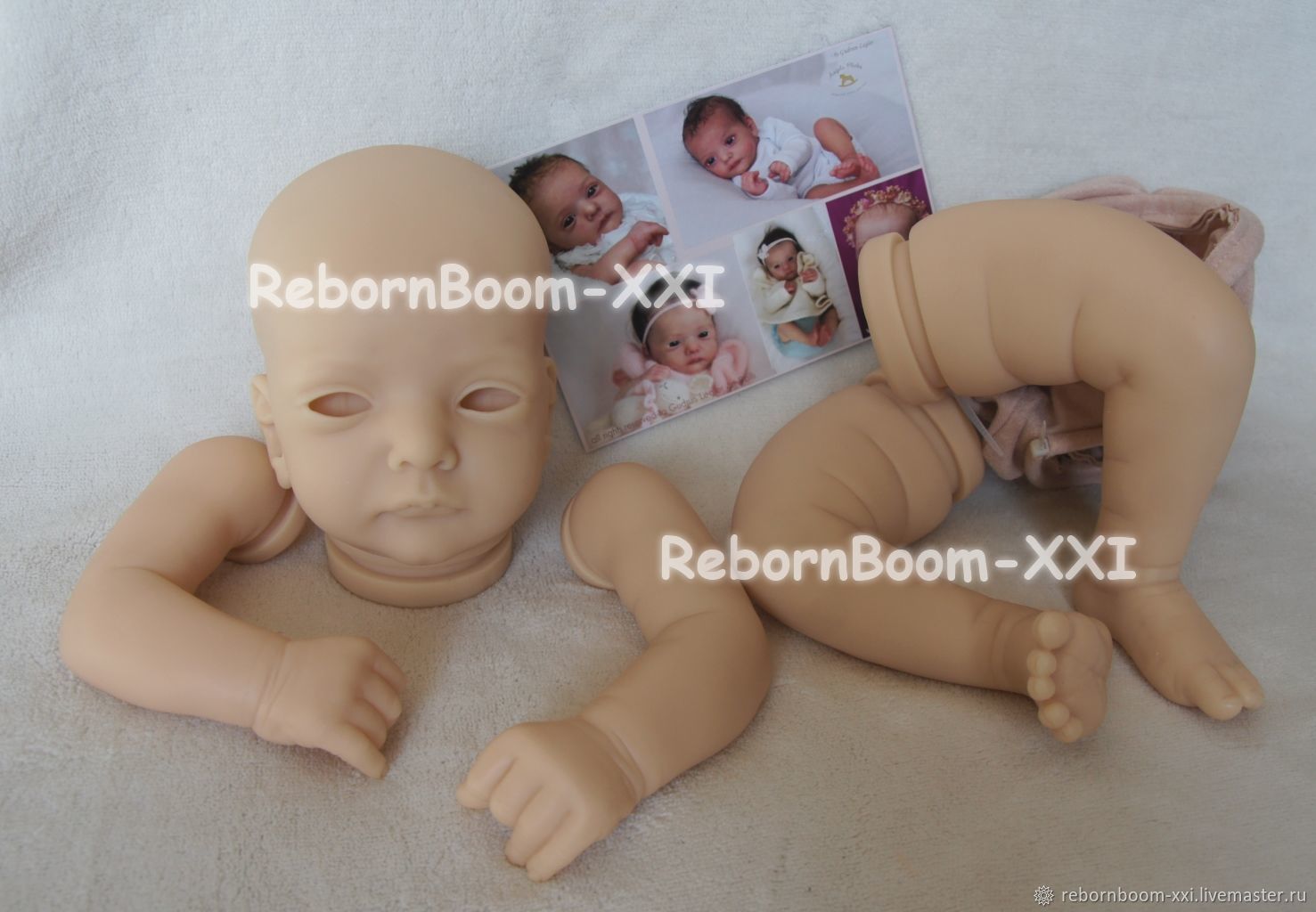 Baby Products Kit For Newborn - 19-дюймовый неокрашенный набор для куклы Ана