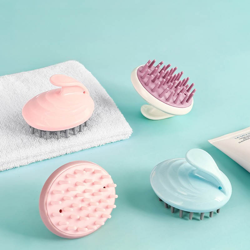 Baby Products Essential - Силиконовая массажная расческа для волос, щетка