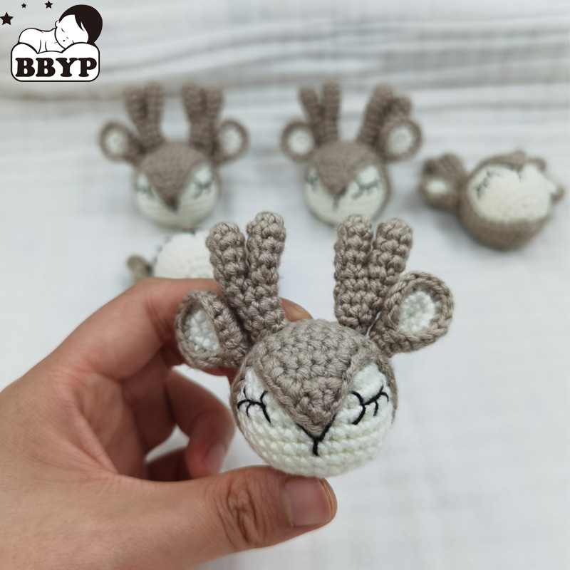 Baby Products Rabbit - Вязаные крючком бусины Медведь Кролик Лось