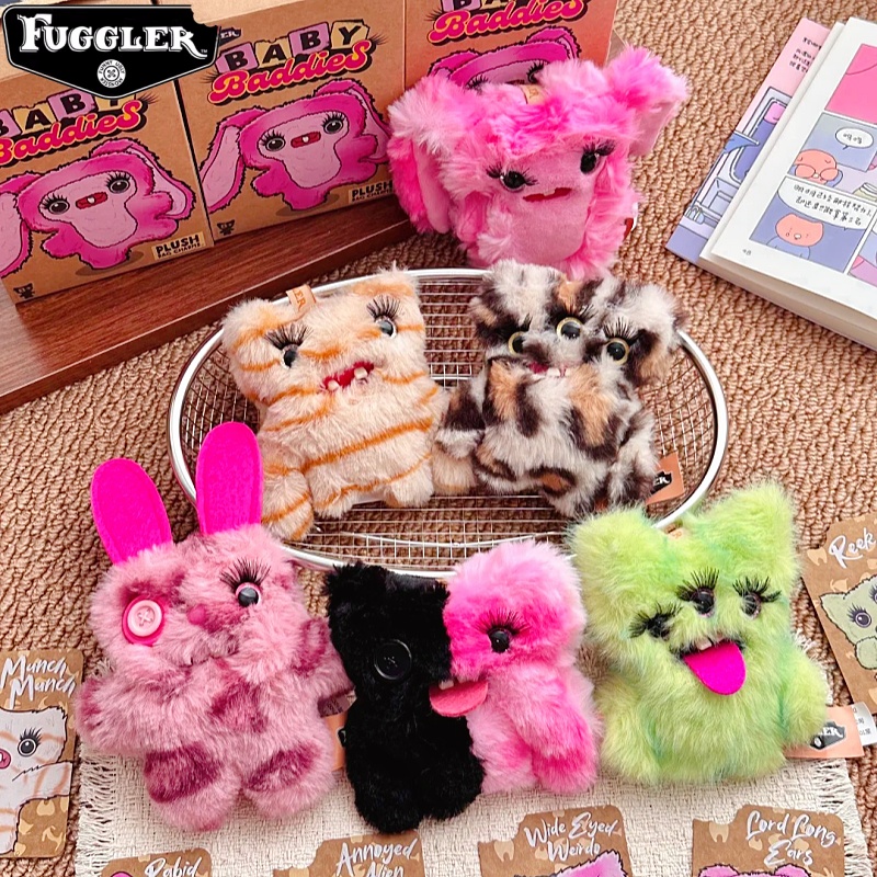 Baby Products Keeping Bag - Плюшевый брелок Fuggler: игрушка-сюрприз Baby Baddies,