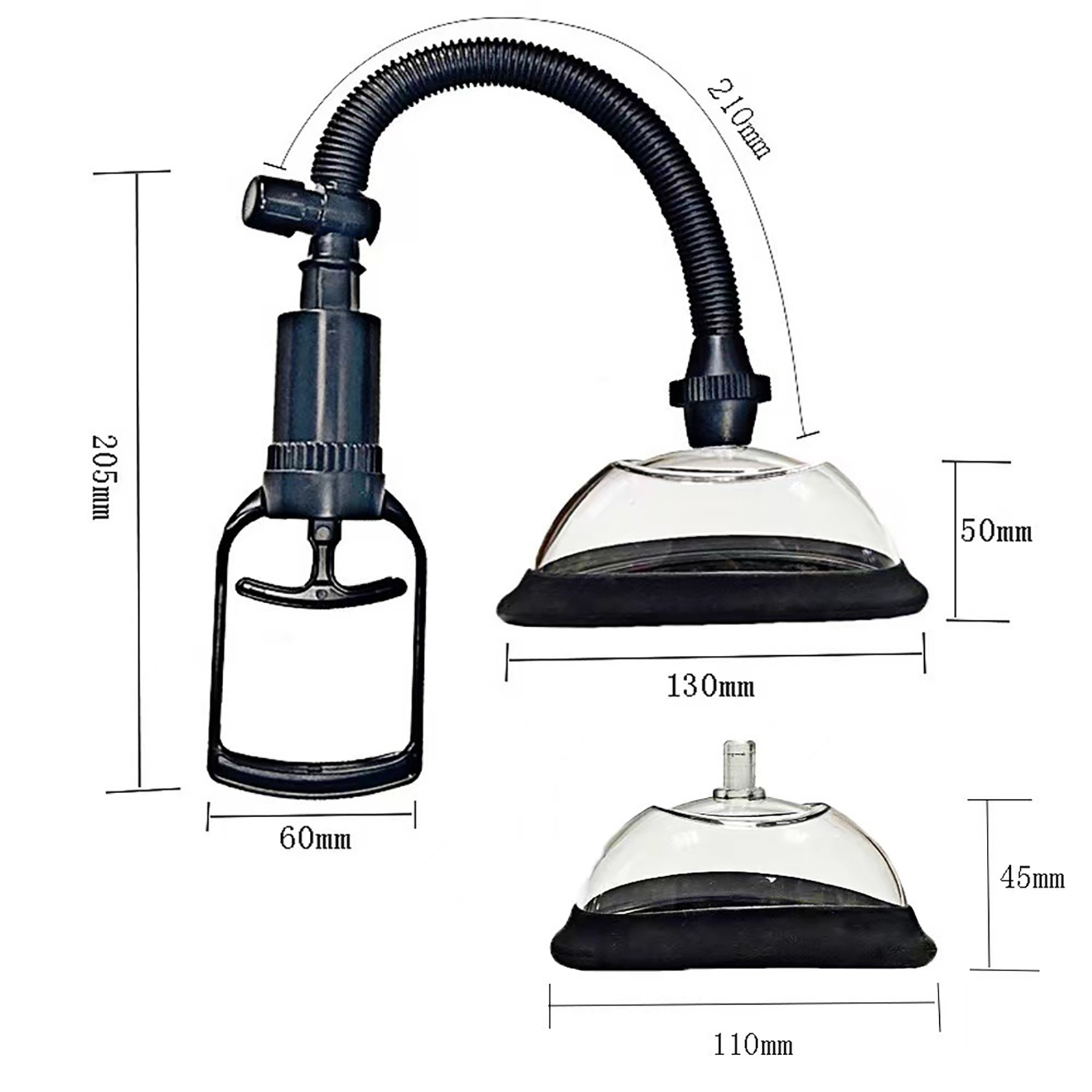 Breast Pump - Ручной вагинальный насос, массажер для груди,