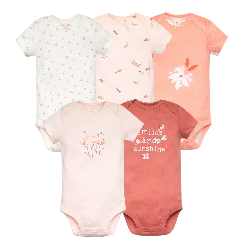 5 шт./лот, боди для малышей, м – обзор и цена Baby Products Essential
