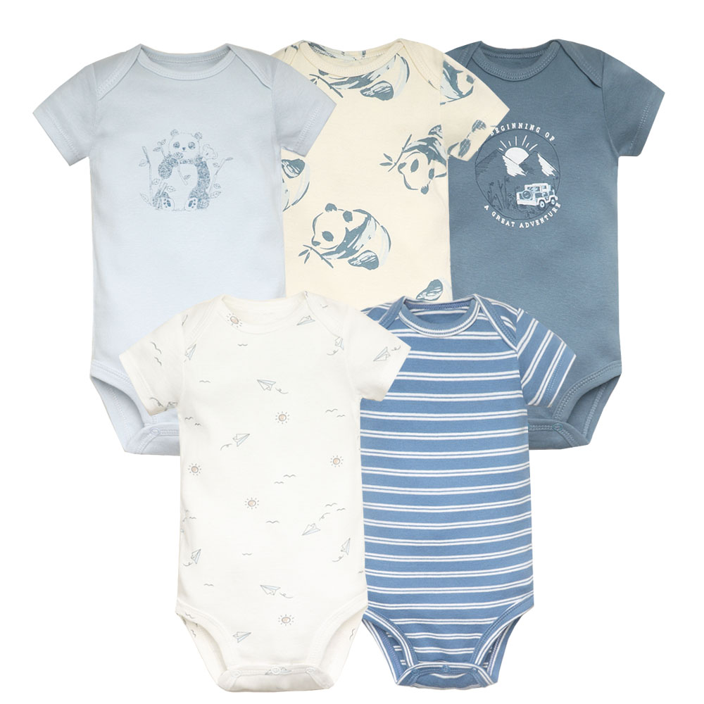 5 шт./лот, боди для малышей, м – обзор и цена Baby Products Essential