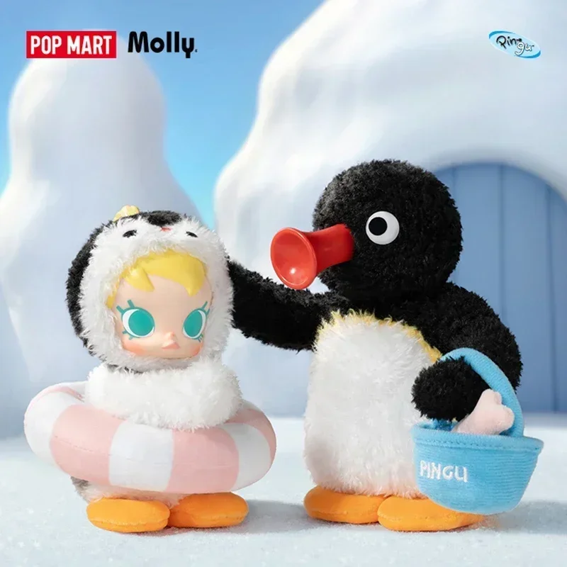 POP MART Baby Molly X Pingu Ha – обзор и цена Baby Products Toys